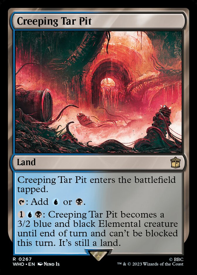 Creeping Tar Pit - [Foil] Doctor Who (WHO)