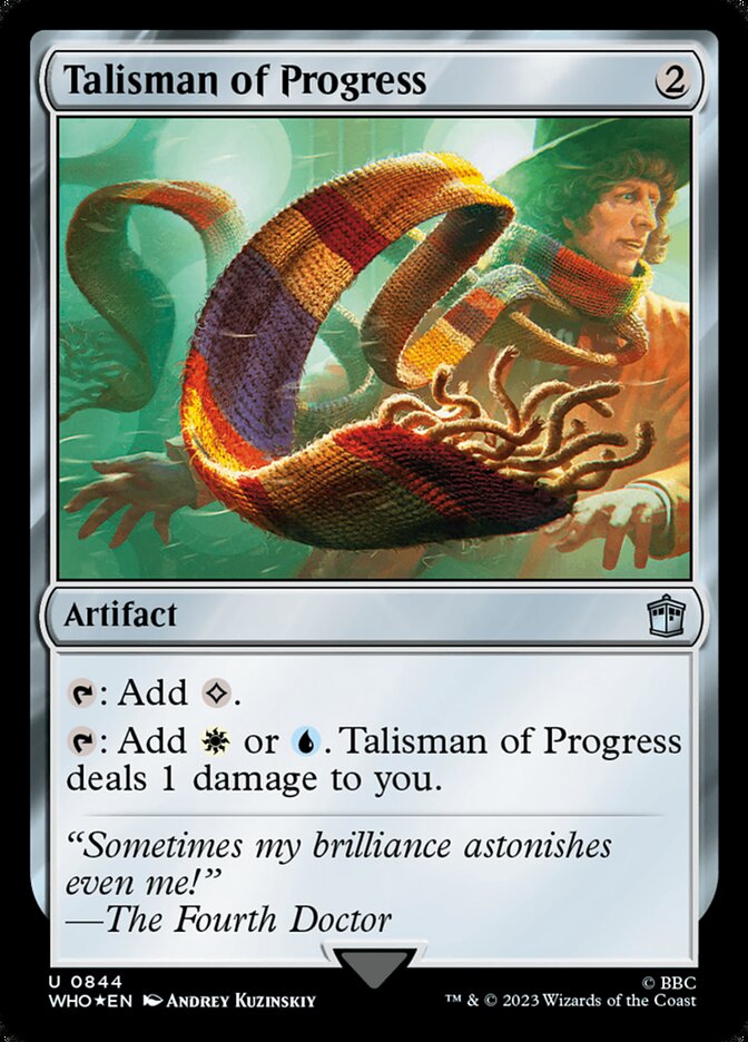 Talisman of Progress - [Surge Foil] Doctor Who (WHO)