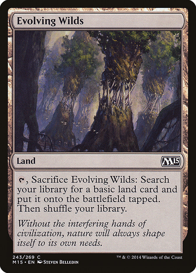 Evolving Wilds - Magic 2015 (M15)