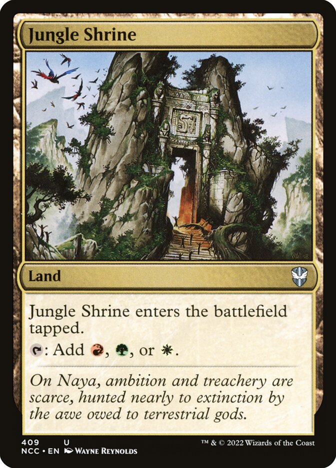 Jungle Shrine - [Foil] New Capenna Commander (NCC)