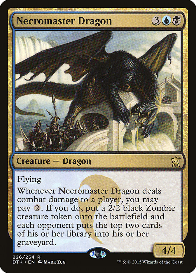 Necromaster Dragon - [Foil] Dragons of Tarkir (DTK)