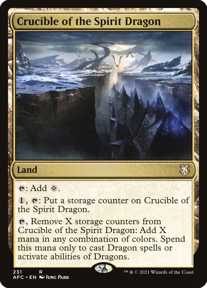 Crucible of the Spirit Dragon - Forgotten Realms Commander (AFC)