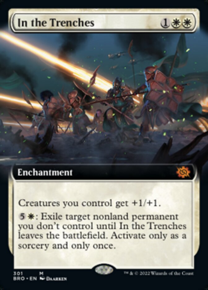 In the Trenches - [Foil, Extended Art] The Brothers' War (BRO)