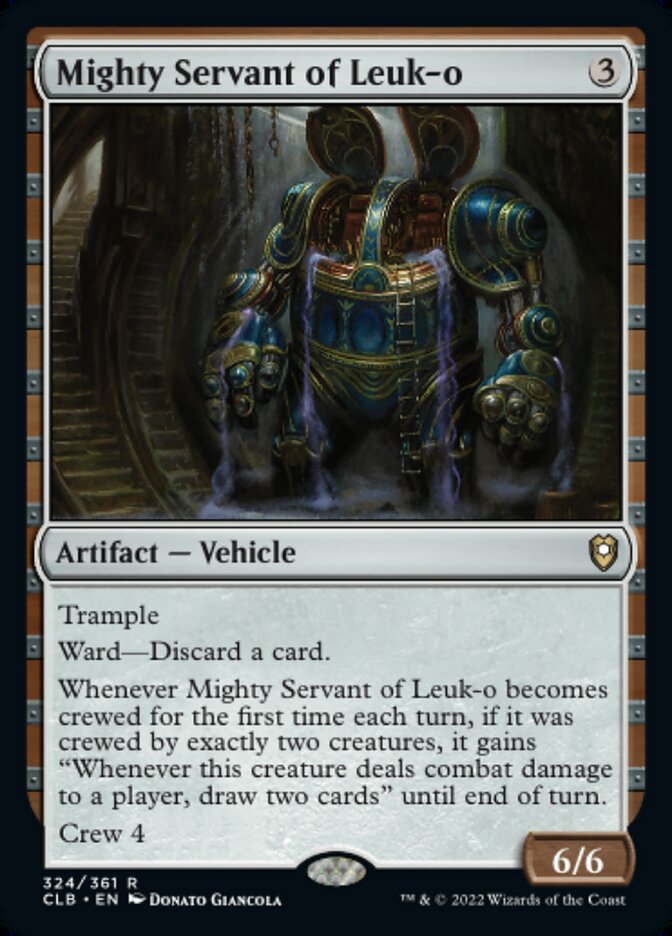 Mighty Servant of Leuk-o - [Foil] Commander Legends: Battle for Baldur's Gate (CLB)