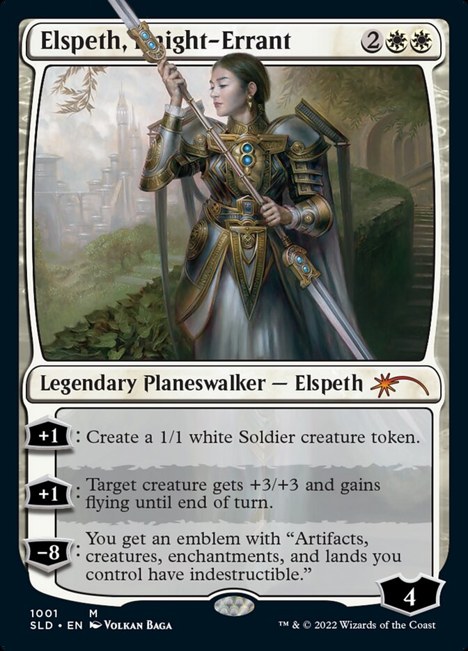 Elspeth, Knight-Errant (1001) - [Foil] Secret Lair Drop (SLD)