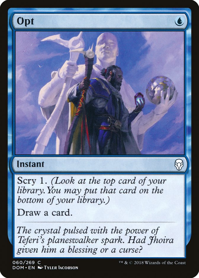 Opt - [Foil] Dominaria (DOM)