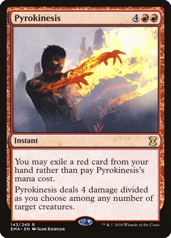 Pyrokinesis - [Foil] Eternal Masters (EMA)