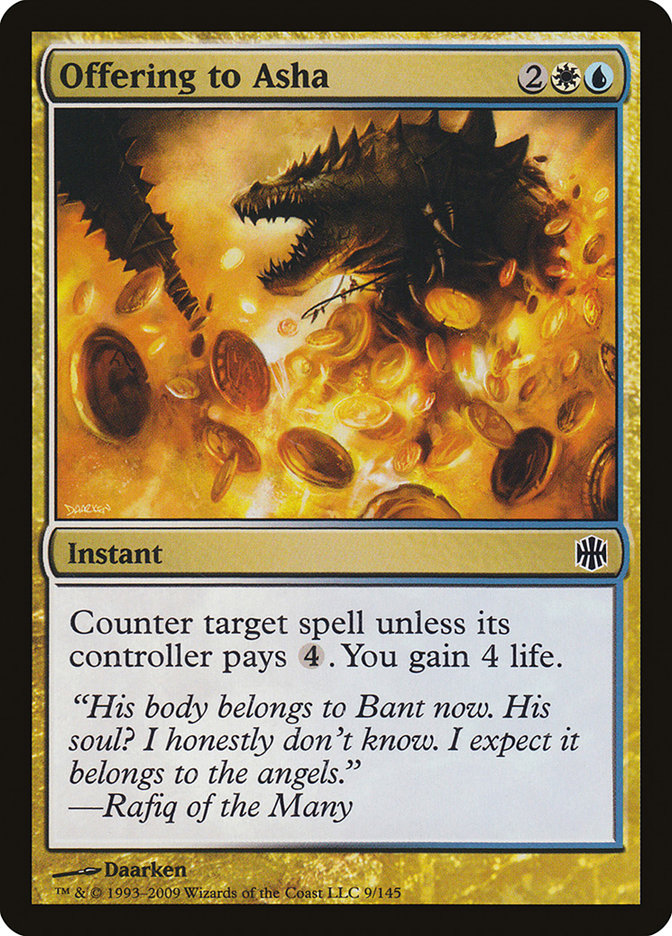 Offering to Asha - [Foil] Alara Reborn (ARB)