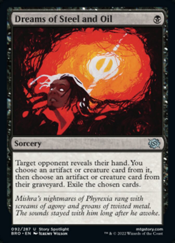 Dreams of Steel and Oil - [Foil] The Brothers' War (BRO)