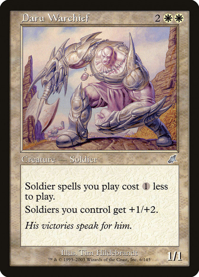 Daru Warchief - Scourge (SCG)