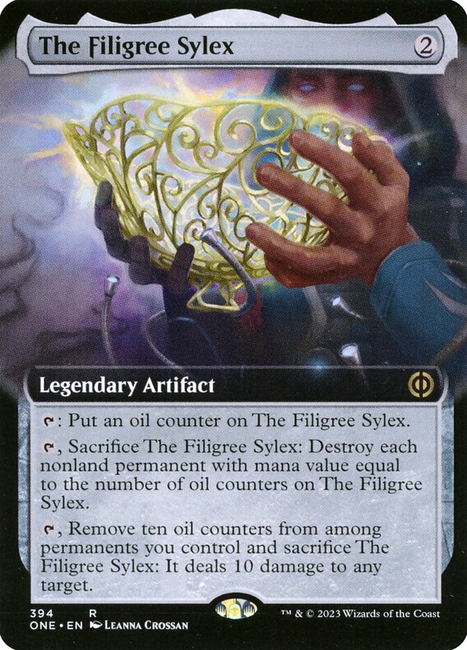 The Filigree Sylex - [Foil, Extended Art] Phyrexia: All Will Be One (ONE)