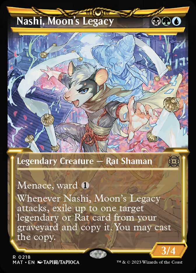 Nashi, Moon's Legacy - [Halo Foil, Showcase] March of the Machine: The Aftermath (MAT)
