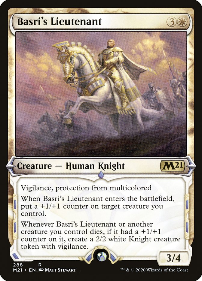 Basri's Lieutenant - [Foil, Showcase] Core Set 2021 (M21)