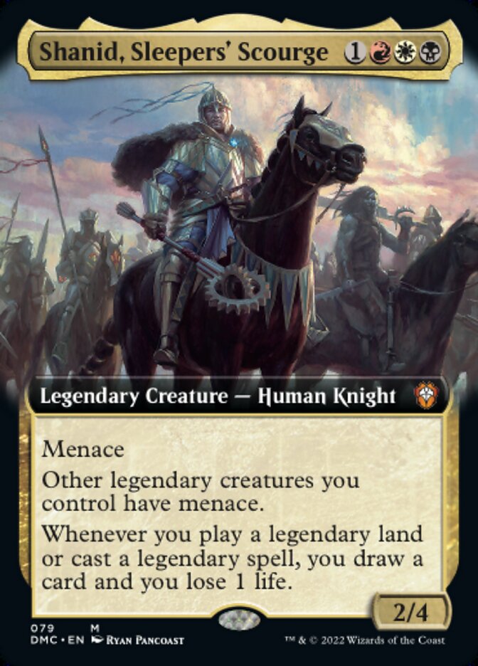 Shanid, Sleepers' Scourge - [Extended Art] Dominaria United Commander (DMC)
