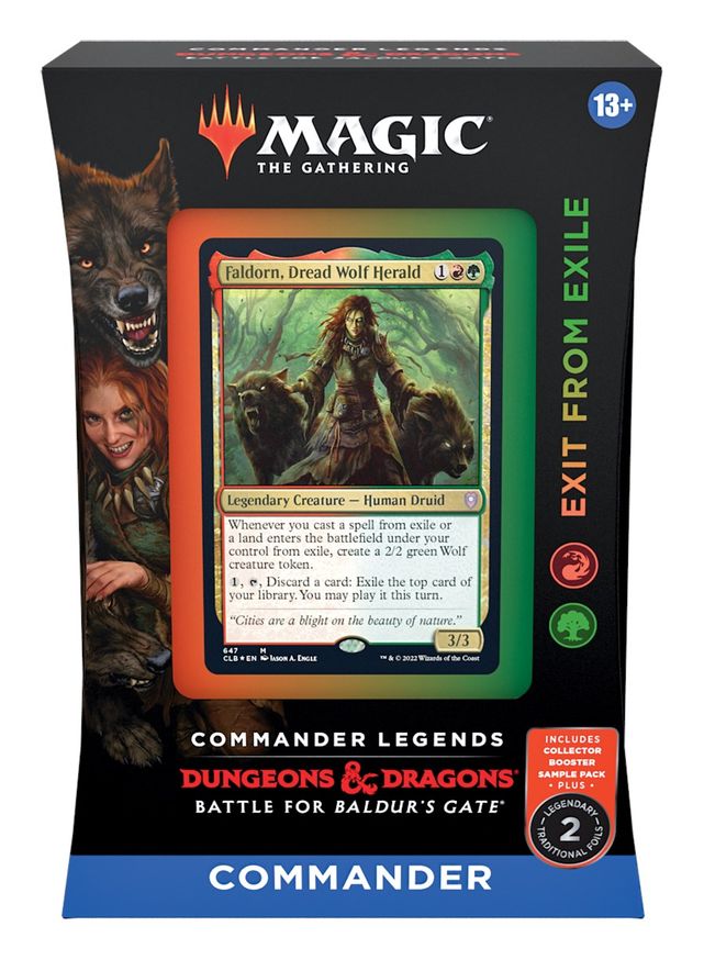 Exit from Exile Commander Deck - Commander Legends: Battle for Baldur's Gate (CLB)