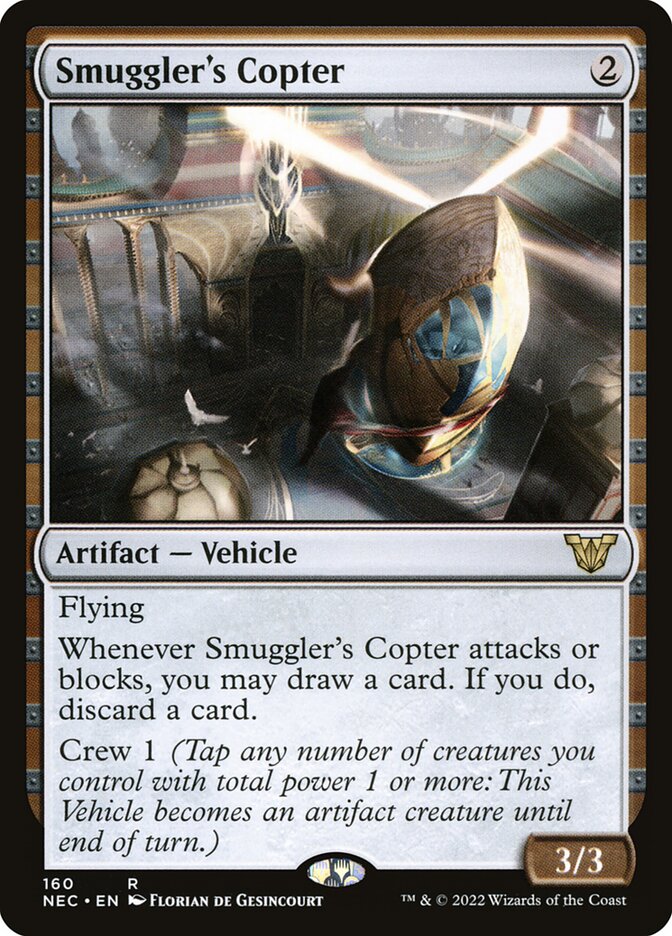 Smuggler's Copter - Neon Dynasty Commander (NEC)