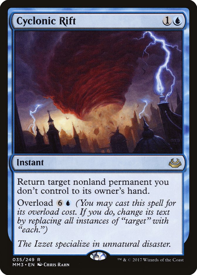 Cyclonic Rift - [Foil] Modern Masters 2017 (MM3)