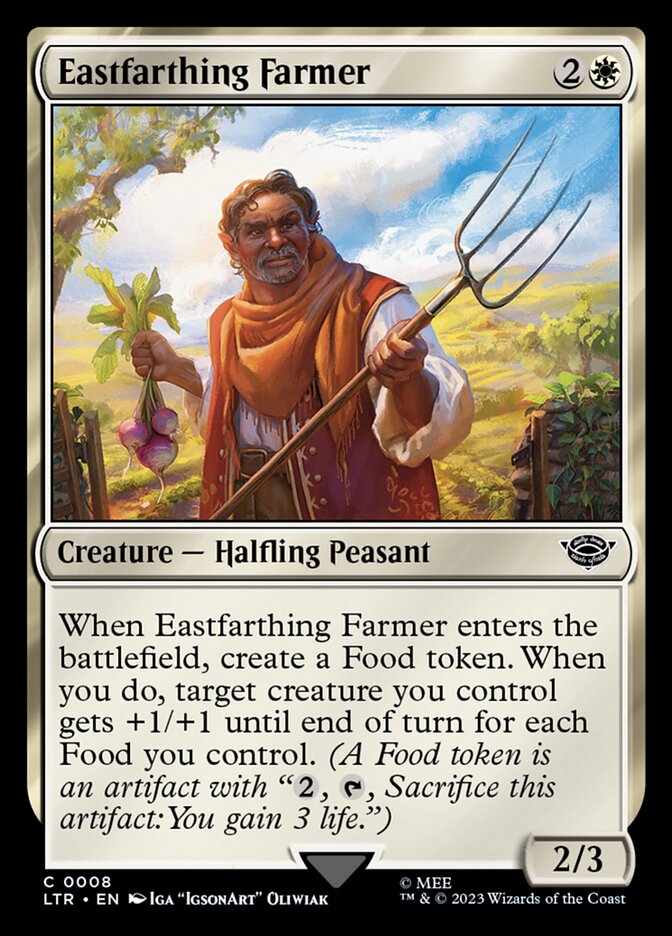 Eastfarthing Farmer - [Foil] The Lord of the Rings: Tales of Middle-earth (LTR)