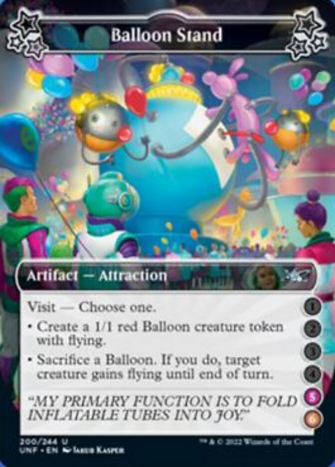Balloon Stand - [Foil] Unfinity (UNF)