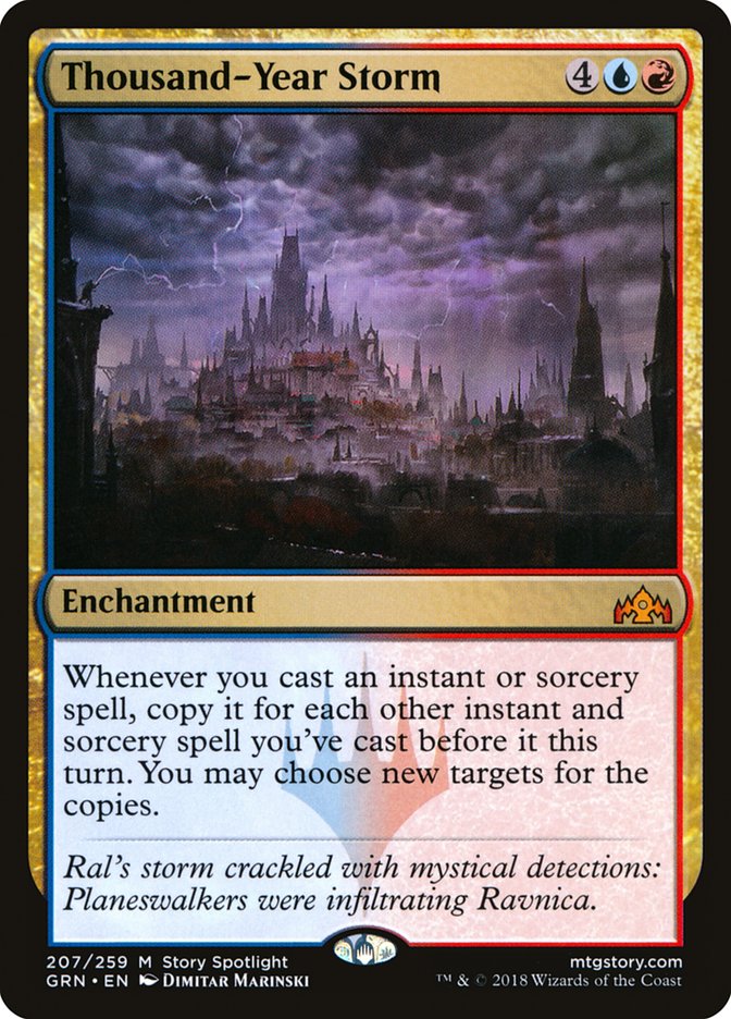 Thousand-Year Storm - [Foil] Guilds of Ravnica (GRN)