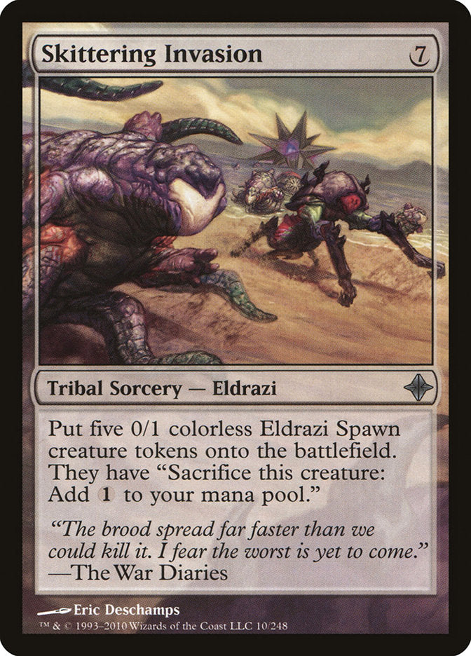Skittering Invasion - [Foil] Rise of the Eldrazi (ROE)