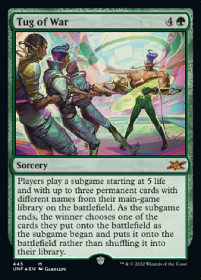 Tug of War - [Galaxy Foil] Unfinity (UNF)