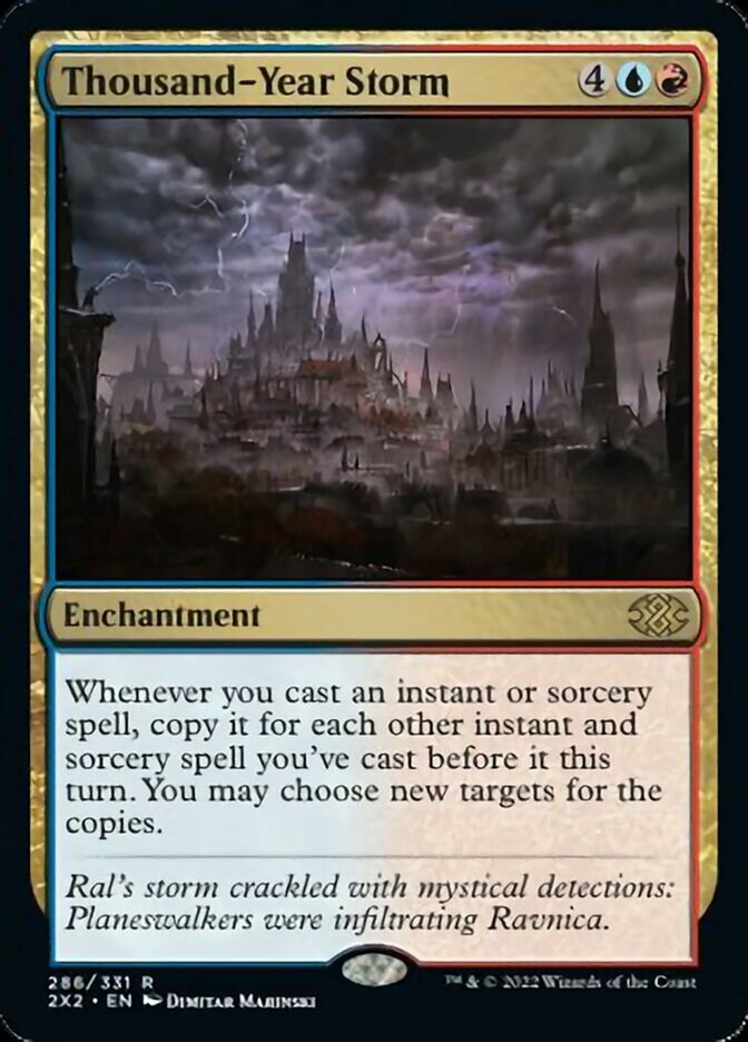 Thousand-Year Storm - [Foil] Double Masters 2022 (2X2)