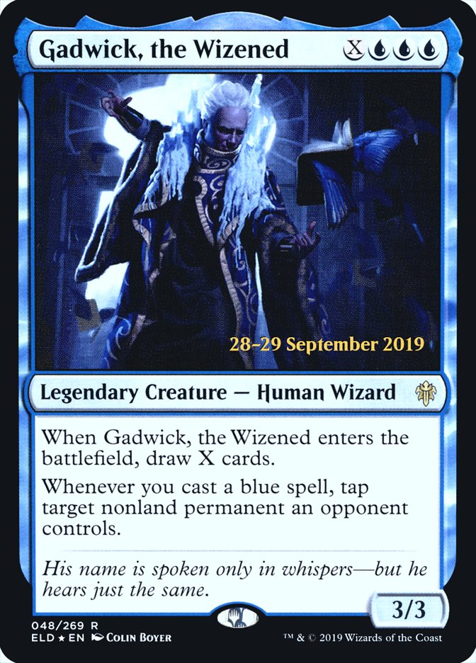 Gadwick, the Wizened - [Foil, Promo] Throne of Eldraine Promos (PELD)