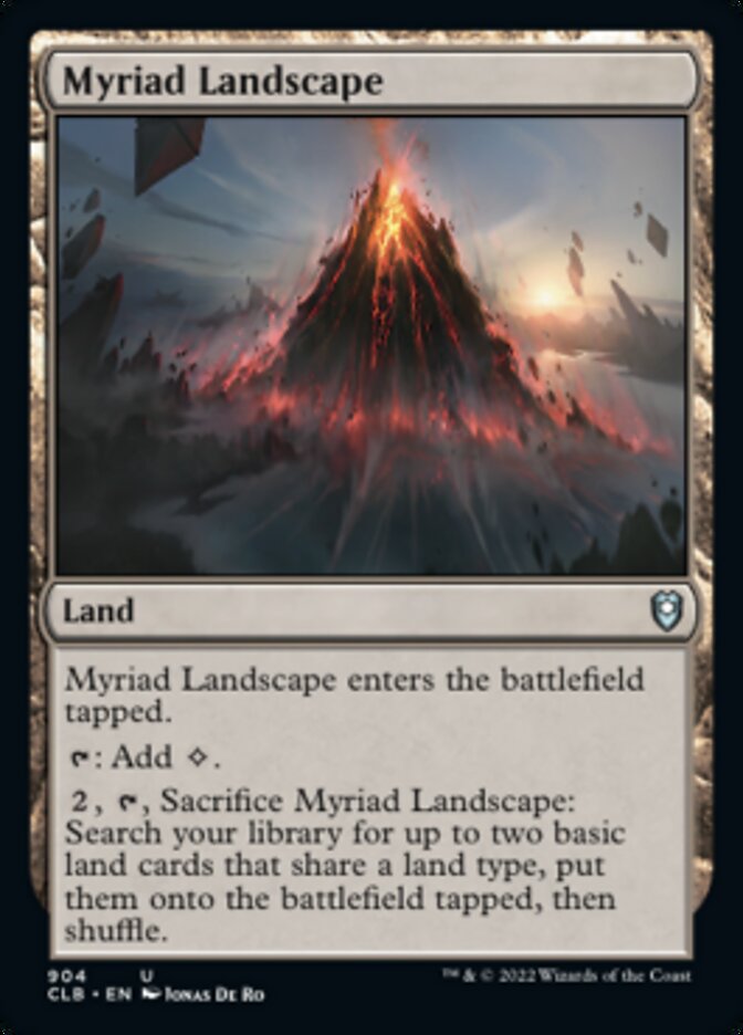 Myriad Landscape - Commander Legends: Battle for Baldur's Gate (CLB)