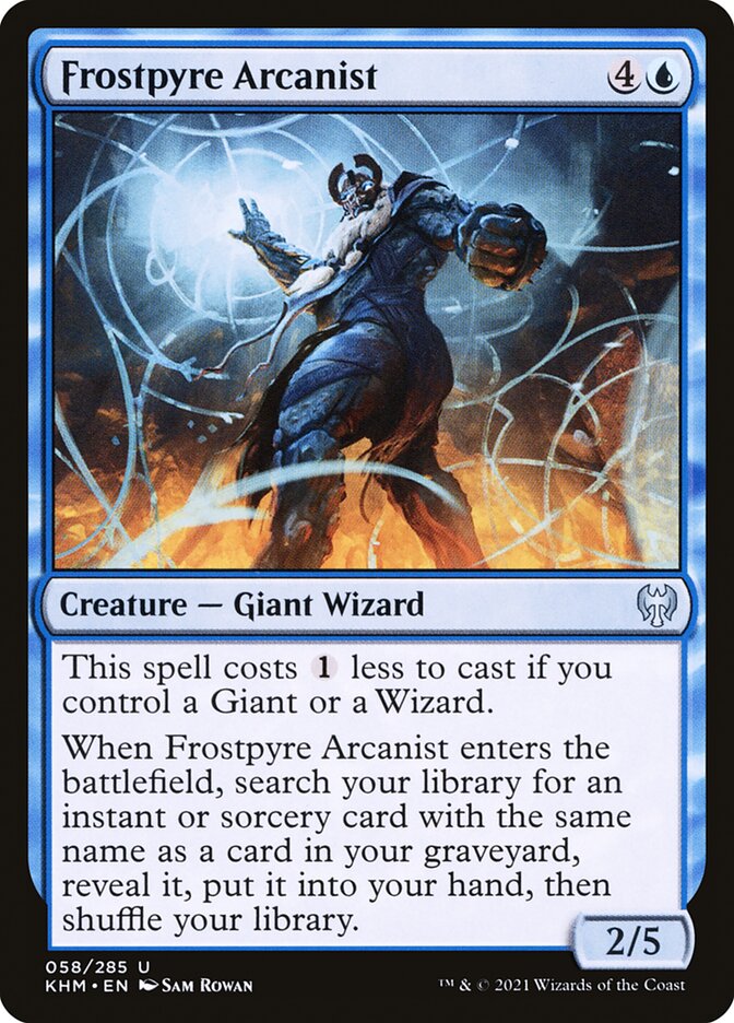 Frostpyre Arcanist - [Foil] Kaldheim (KHM)