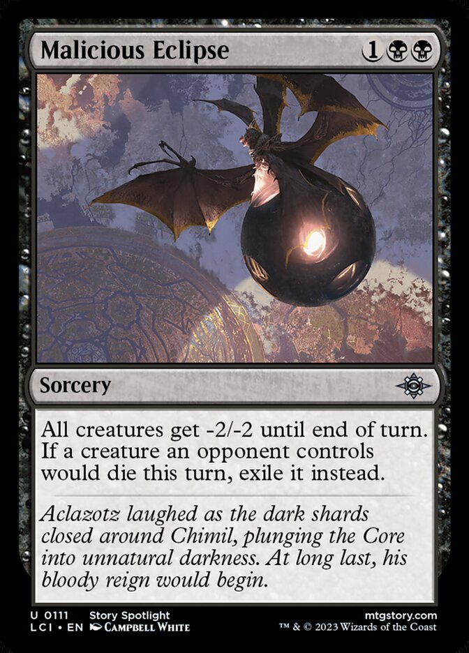 Malicious Eclipse - [Foil] The Lost Caverns of Ixalan (LCI)