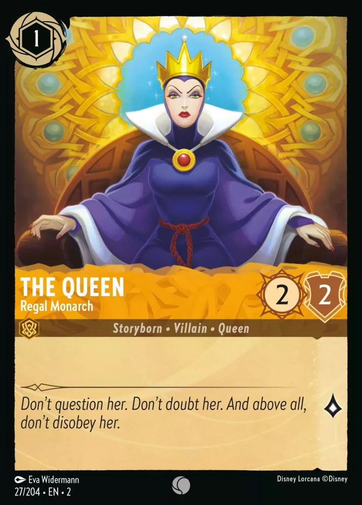 The Queen - Regal Monarch - [Foil] Rise of the Floodborn (2)