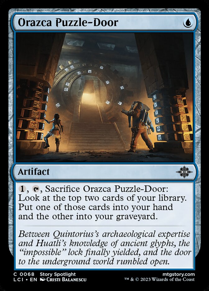 Orazca Puzzle-Door - [Foil] The Lost Caverns of Ixalan (LCI)