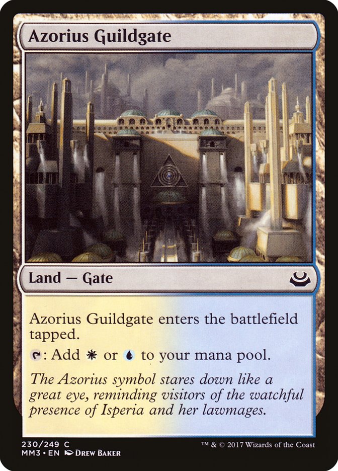 Azorius Guildgate - Modern Masters 2017 (MM3)