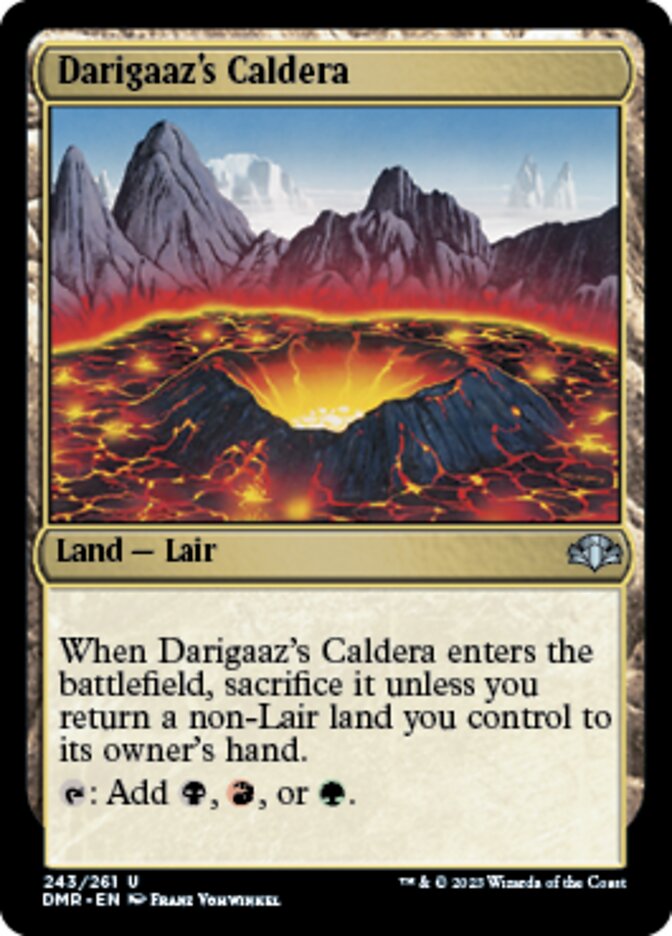 Darigaaz's Caldera - [Foil] Dominaria Remastered (DMR)