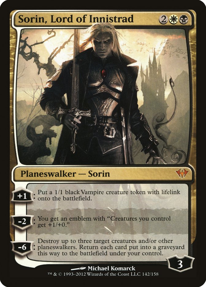 Sorin, Lord of Innistrad - [Foil] Dark Ascension (DKA)