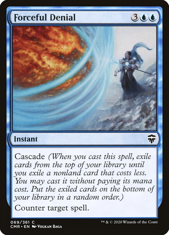 mtg all cascade cards Forceful Denial