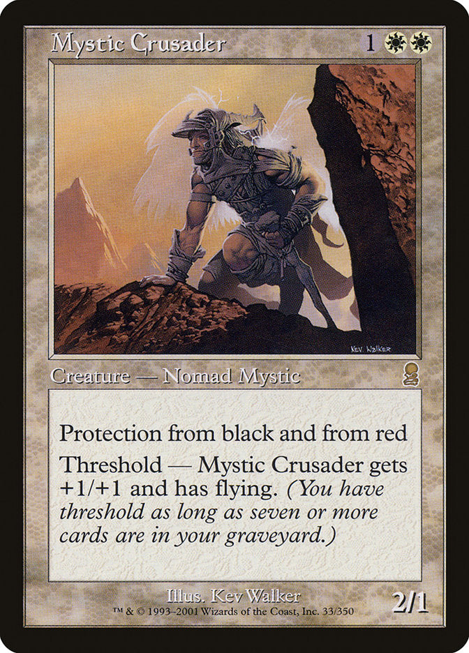 Mystic Crusader - [Foil, Retro Frame] Odyssey (ODY)