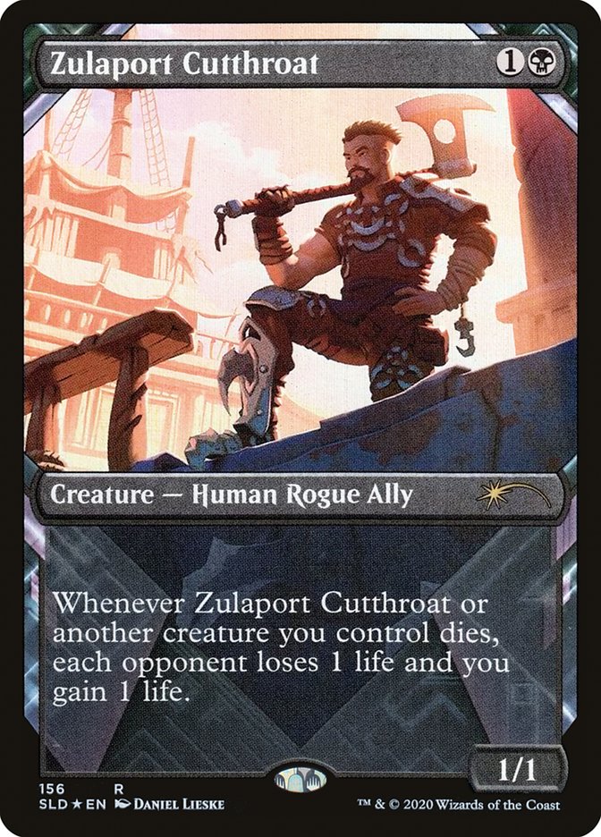 Zulaport Cutthroat (156) - [Foil, Showcase] Secret Lair Drop (SLD)