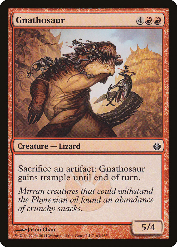 Gnathosaur - [Foil] Mirrodin Besieged (MBS)
