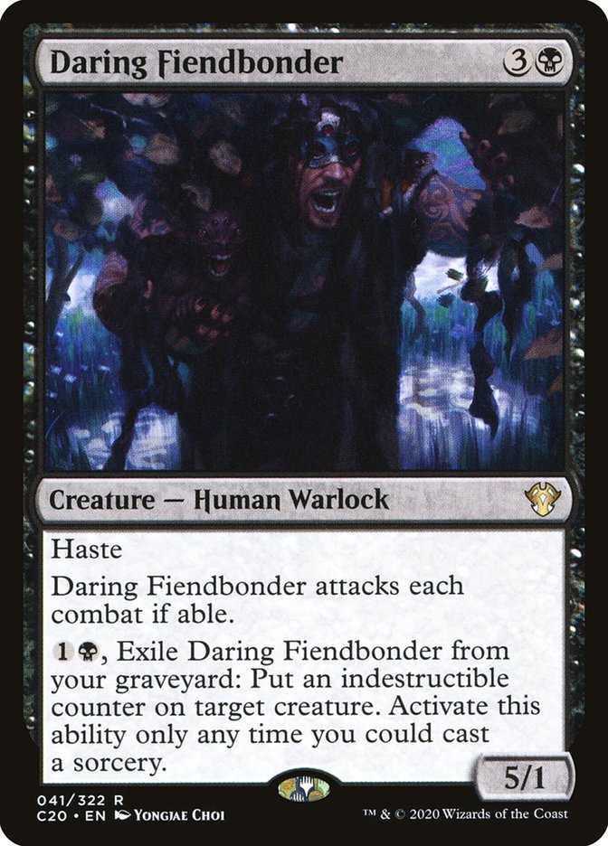 Daring Fiendbonder - Commander 2020 (C20)