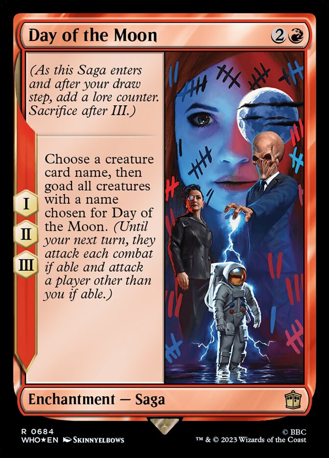 Day of the Moon - [Surge Foil] Doctor Who (WHO)