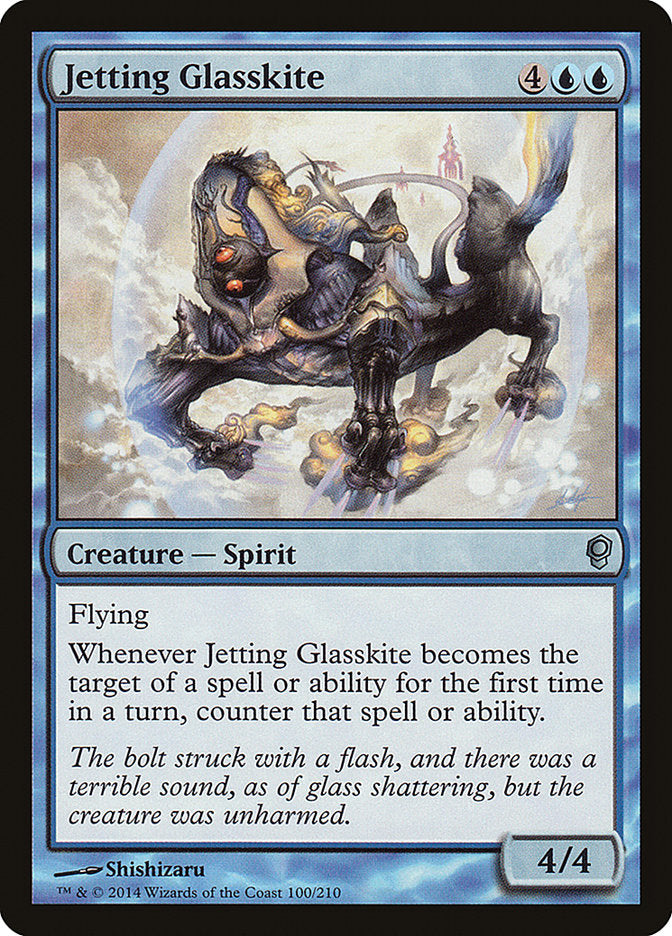 Jetting Glasskite - [Foil] Conspiracy (CNS)