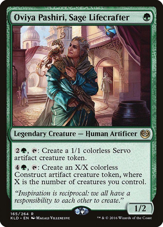 Oviya Pashiri, Sage Lifecrafter - Kaladesh (KLD)