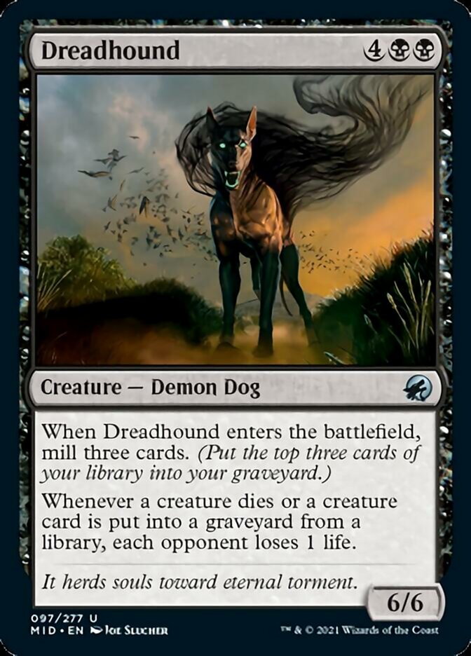 Dreadhound - [Foil] Innistrad: Midnight Hunt (MID)