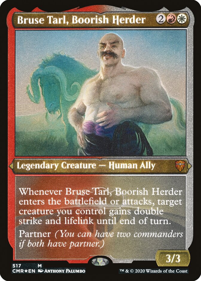 Bruse Tarl, Boorish Herder - [Foil] Commander Legends (CMR)