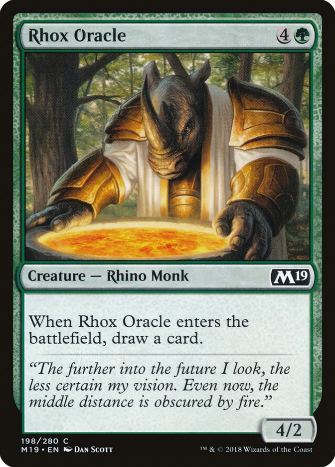 Rhox Oracle - [Foil] Core Set 2019 (M19)