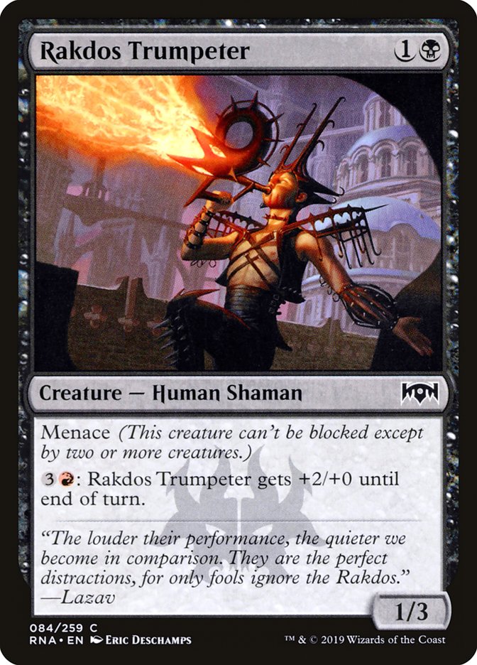 Rakdos Trumpeter - Ravnica Allegiance (RNA)