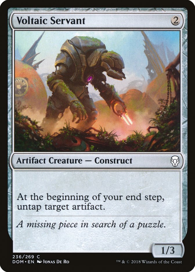Voltaic Servant - [Foil] Dominaria (DOM)