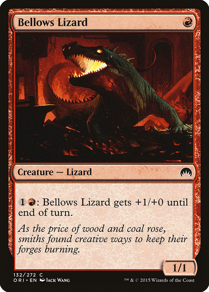 Bellows Lizard - [Foil] Magic Origins (ORI)